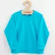 T-Shirt - Lange mouwen - 100% Katoen - Turquoise - Babykleding