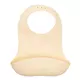 Slabbetje - Silicone - Beige - 100% BPA-vrij - Verstelbare nekband