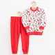 Kinderen Pyjama's - Katoen - Lang Mouwen - Rood - Dieren