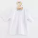 Baby-T-shirt - Wit - Korte Mouwen - 100% Katoen - OEKO-TEX