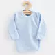Baby shirt - Lichtblauw - Katoen - Drukknopen - Lange mouwen