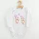 Baby bodysuit - Lange mouwen - Met berenprint - Hypoallergeen katoen