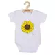 Baby Bodysuit - Kort Mouw - Zachte Katoen - Newborn - Zonnebloem