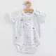 Baby Romper - Korte Mouwen - Wereldkaart Patroon - 100% Katoen