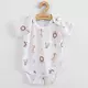 Baby Romper - Korte Mouwen - Dierenprint - 100% Katoen