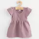 Babyjurkje - Katoen - Korte Mouwen - Lavendel - Ruffled Rok