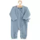 Wikkelromper - 100% Katoen - Katoen - Lange Mouwen - Babyblauw