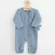 Jumpsuit - Katoen - 100% Katoen - Blauw - Baby Overal - Baby Kleding