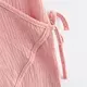 Baby Kleding - Roze Katoen Romper - Korte Mouwen - OEKO-TEX Gecertificeerd