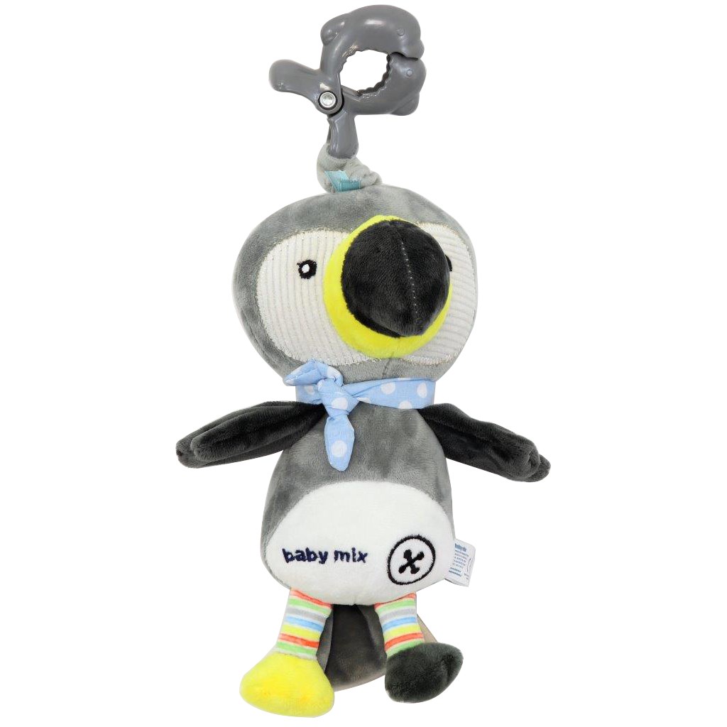 Tukan Vogel met Clip - Speelgoed voor Wieg & Kinderwagen