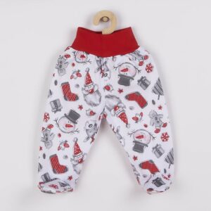 Kleding - Kerstbroekje - 100% katoen - Maat 56 (0-3 maanden)