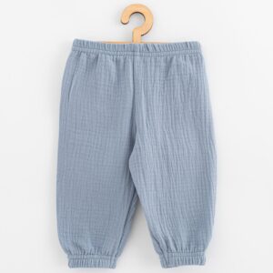 Babybroek - Katoen - Lichtblauw - 100% Katoen - OEKO-TEX Gecertificeerd