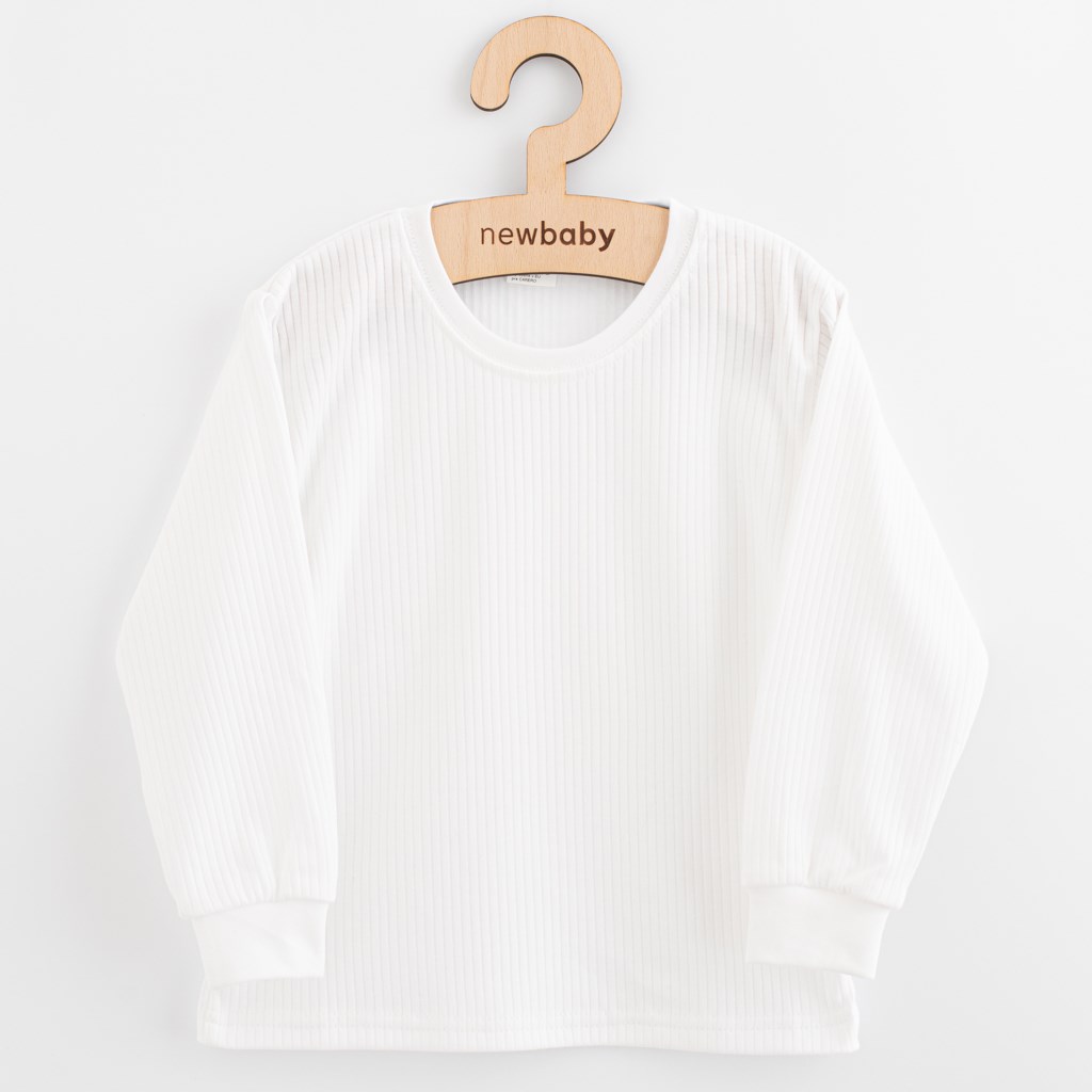 Longsleeve T-Shirt - Katoen - Wit - Babykleding - Peuter T-shirt