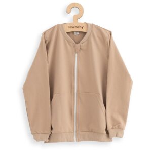 Kinderjas - Beige - Lange mouwen - Volledige ritssluiting