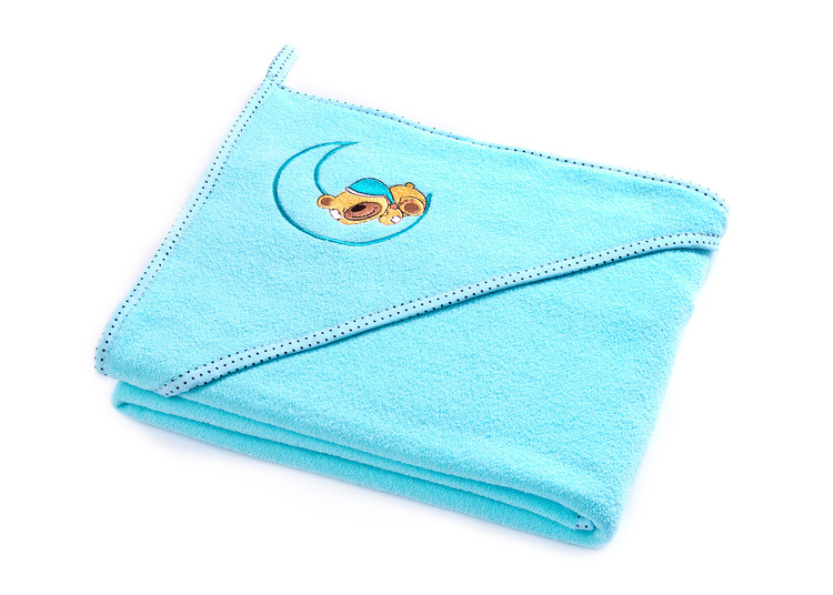 Zachte Berenbadhanddoek - Turquoise