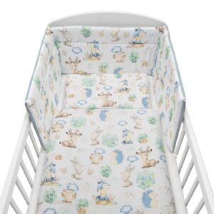 New Baby 3-delig dekbedovertrek 100x135 cm Egel - Beddengoed