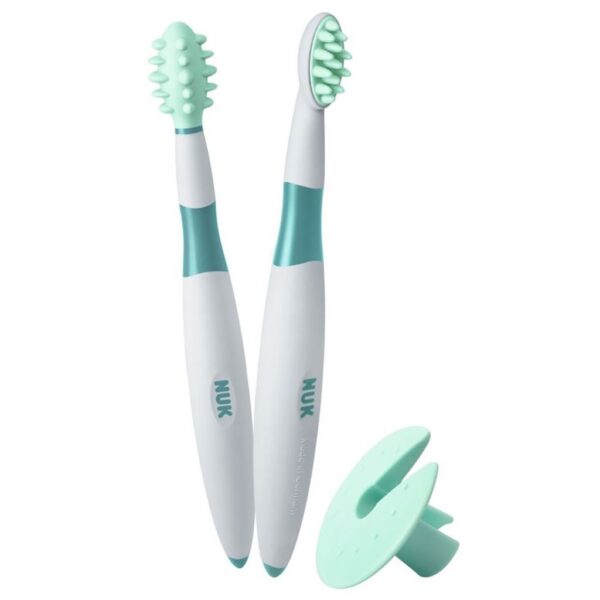 NUK Babytandenborstel en massageborstel set - Trainingsborstel