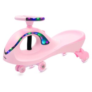 Baby Mix G-Force zwaartekracht-loopauto met LED - Roze