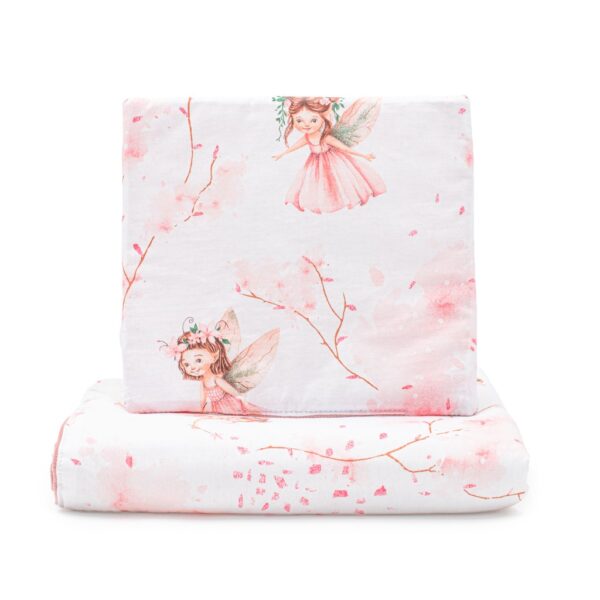 New Baby Fairies kinderwagen dekbedset 75x50 cm - Babydeken