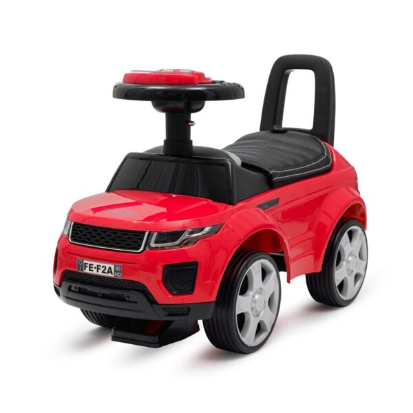 Baby Mix Prime SUV loopauto rood eco-leer - Loopfiets