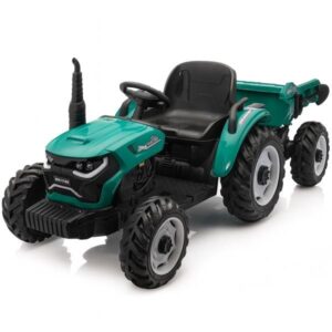 Baby Mix elektrische tractor 12V met voorschep - Accutractor