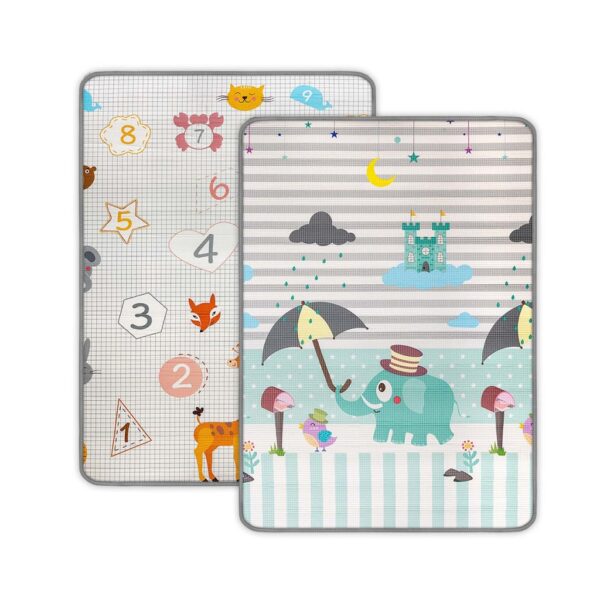 Milly Mally dubbelzijdige speelmat 178x120 cm - Speelkleed