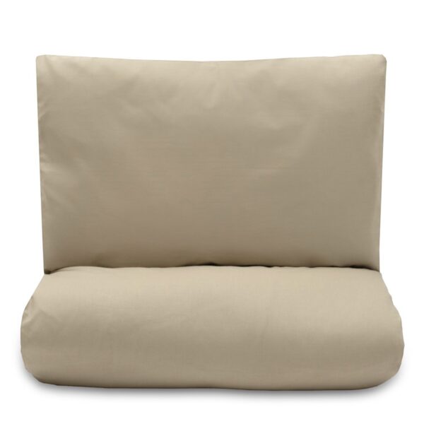 New Baby katoenen wiegset 90x120 cm beige - Babydekbedset