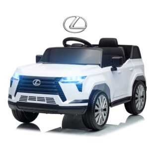 Milly Mally Lexus GX550 elektrische kinderauto wit - Accuauto